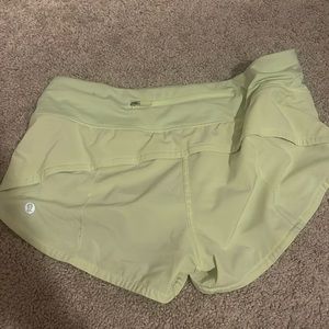 Lululemon shorts faded zap